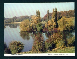 ENGLAND  -  Blenheim Lake  Unused Postcard As Scan - Autres & Non Classés