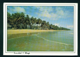 TRINIDAD AND TOBAGO  -   Mayaro Beach  Used Postcard As Scans - Trinidad