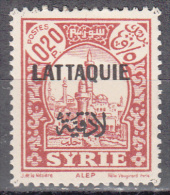 Latakia   Scott No. 4    Unused Hinged    Year  1931 - Unused Stamps