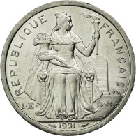 Monnaie, French Polynesia, 2 Francs, 1991, Paris, SUP, Aluminium, KM:10 - Polinesia Francese