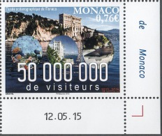 ** MONACO 2015 -Y.T. N° 2990 / 50 MILLIONS DE VISITEURS AU MUSÉE OCÉANOGRAPHIQUE - NEUF ** - Nuevos