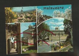 Cpm 843033 Malaucene 4 Vues Sur Carte - Malaucene