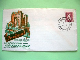 Ireland 1969 Special Cover - St. Patrick Day - Stamp Sower Of 1945 (Scott # 132 = 6 $) - Covers & Documents