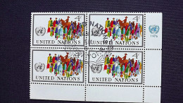 UNO-New York 290 Yv 260 Sc 268 Oo/FDC-cancelled EVB ´D´, Dauerserie, Menschengruppe - Used Stamps