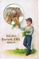 Cromo  NOUVEAUTES OCTAVE COL MOULINS - Tiere