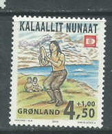 Groenland N° 332 XX  "Hafnia 01 ", Exposition Philatélique International Au Danemark, Sans Charnière, TB. - Unused Stamps