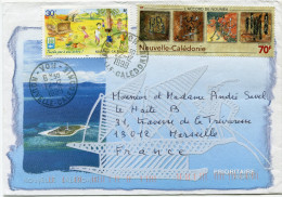 NOUVELLE-CALEDONIE LETTRE PAR AVION DEPART VOH 22-12-1999 POUR LA FRANCE - Covers & Documents