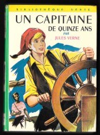 Bibl. VERTE N°156 : Un Capitaine De Quinze Ans //Jules Verne - 1960 - Bon état - Bibliotheque Verte