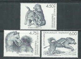 Groenland N°  375 / 76  XX Expéditions Au Groenland,  Les 2 Valeurs Sans Charnière, TB - Unused Stamps