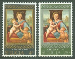 ST. LUCIA 1967: Sc 227 - 228, ** MNH - FREE SHIPPING ABOVCE 10 EURO - St.Lucia (...-1978)