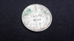 1 Franc 1904 - Léopold II - Type Vinçotte En Néerlandais - 1 Frank