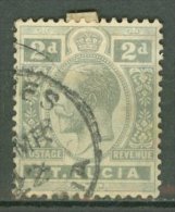 ST. LUCIA 1912-19: Sc 66, O - FREE SHIPPING ABOVCE 10 EURO - St.Lucia (...-1978)