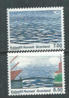 Groenland N°  540 / 41  XX Norden : La Vie Au Bord De La Mer,  Les 2 Valeurs Sans Charnière, TB - Unused Stamps