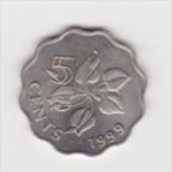 SWAZILAND  5 CENTS   ANNO 1978 UNC - Swazilandia