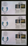 NATIONS UNIES, PEINTURE, Michel N°139/40. Fdc , Enveloppe Premier Jour. 20/01/1992 - Autres & Non Classés