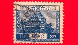 GIAPPONE - Usato - 1926 - Castello Di Nagoya - 10 - Oblitérés