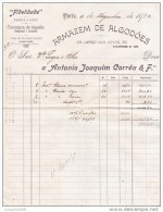 PORTO . PORTUGAL, 1920 - ANTÓNIO JOAQUIM CORRÊA & Fos. -- PORTO, 11 DE DEZEMBRO DE 1920 - Portugal