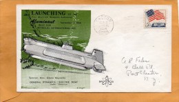 Submarine Aluminaut 1964 Cover - Sous-marins