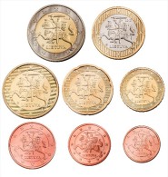 LITUANIA / LITHUANIA / LIETUVA     Set 8 Monedas/Coins   2.015  2015   SC/UNC   T-DL-11.133 - Autres & Non Classés