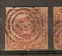 Denmark 1858- -1863 (N8) - Gebruikt