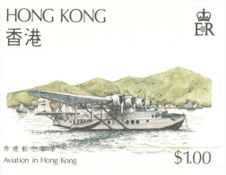 (652) Hong Kong Aviation - Pan American Airways "Hong Kong" Clipper - Landing In Hong Kong Harbour (seaplane) - 1946-....: Moderne