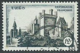 FRANCE 1957 YT N° 1099 Oblitéré , Uzès - Variété Coq Au Clocher , Maury 1099e - Used Stamps