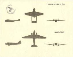 Document Allemand Pour La Reconnaissance Des Avions..WW2 - Documentos