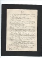Annonce/Madame Guyon, Marquise De Guercheville/74ans /Chateau De Lebisey/CAEN/1894     FPD35 - Obituary Notices