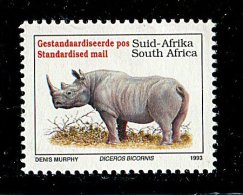 (cl. 3 - P.50) Afrique Du Sud **  N° 813 (ref. Michel Au Dos) - Rhinocéros Noir - - Usados