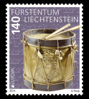 Liechtenstein - Postfris / MNH - Europa, Muziekinstrumenten (1.40) 2014 - Nuevos