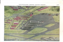 NEWFOUNDLAND,GANDER AIRPORT.VIAGGIATA NO .FP.B2065T - Autres & Non Classés