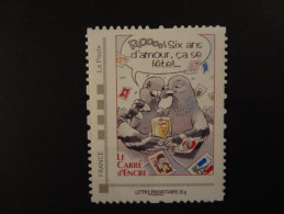 2015 EMISSION DU CARRE D'ENCRE "LES PIGEONS 2" Lettre Prioritaire 20g ADHESIF ISSU DE COLLECTOR - Personalisiert (MonTimbraMoi)
