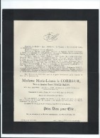 Annonce Messe/Marie Léonie Le Correur /76 Ans/Cathédrale D' Amiens /1895   FPD65 - Obituary Notices