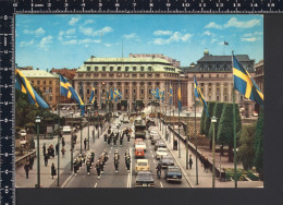 Stockholm Stoccolma - Norrbro Parata Militare - Scritta 1971 E Affrancata Ma Bollo Non Annullato - LID - Suède