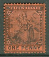 TRINIDAD 1896-1904: Sc 78 / YT 56, O - FREE SHIPPING ABOVE 10 EURO - Trinidad Y Tobago