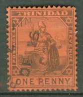 TRINIDAD 1896-1904: Sc 78 / YT 56, O - FREE SHIPPING ABOVE 10 EURO - Trindad & Tobago (...-1961)