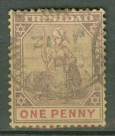 TRINIDAD 1896-1904: Sc 76 / YT 45, O - FREE SHIPPING ABOVE 10 EURO - Trinidad Y Tobago