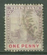 TRINIDAD 1896-1904: Sc 76 / YT 45, O - FREE SHIPPING ABOVE 10 EURO - Trinidad & Tobago (...-1961)