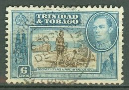 TRINIDAD & TOBAGO 1938-41: Sc 55 / YT 142, O - FREE SHIPPING ABOVE 10 EURO - Trinidad Y Tobago