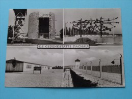 KZ GEDENKSTÄTTE DACHAU ( Concentratiekamp / Gedenkkaart ) Anno 19?? ( Zie Foto´s Voor Details ) !! - Dachau