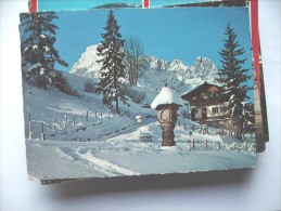 Oostenrijk Österreich Austria Tirol  Wintergrüsse Wilden Kaiser - Seefeld
