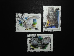 UdSSR  1990    Eulen - Used Stamps