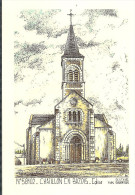 58 Eglise De Chatillon En Bazois N° 58102 / CPM Neuve Par Durcoutroux Imprimée 1992 / Neuve - Chatillon En Bazois