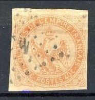 Colonie Francesi, Emissioni Generali  1859-65 N. 5 C. 40  Vermiglio Usato Annullo MQE (Martinique) In Losanga - Eagle And Crown
