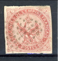 Colonie Francesi, Emissioni Generali  1859-65 N. 6 C. 80 Rosa Usato - Aigle Impérial