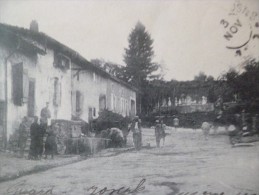 CPA L´Argonne Meuse Esnès Rue De L'église Et Cimetière - Other & Unclassified