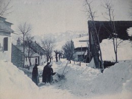 CPA Isère Saint Pancrasse Dauphiné Le Village En Hiver Phot. Serbonnel - Otros & Sin Clasificación