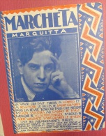 Marcheta  Marquitta  Valse Musique V.L. Schertzinger Paroles Willemetz Saint-Granier Le Seyeux 1923 Ed. Salabert  BE - Textbooks