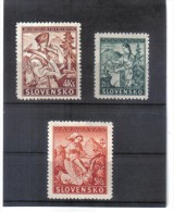 BAU145  SLOWAKEI (Slovensko) 1939  MICHL  43/45  ** Postfrisch  Siehe ABBILDUNG - Neufs