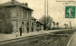 MAURECOURT (S.-et-O.) - La Gare - Maurecourt